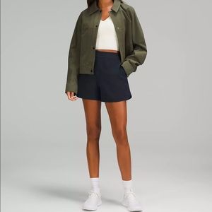 Lululemon Flat-Front Relaxed Short 4”